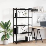 Casa si Gradina - Mobilier - Biblioteci si rafturi - Biblioteci - Biblioteca Stejar negru 80 x 30 x 153 cm Lemn compozit - Infinity.ro