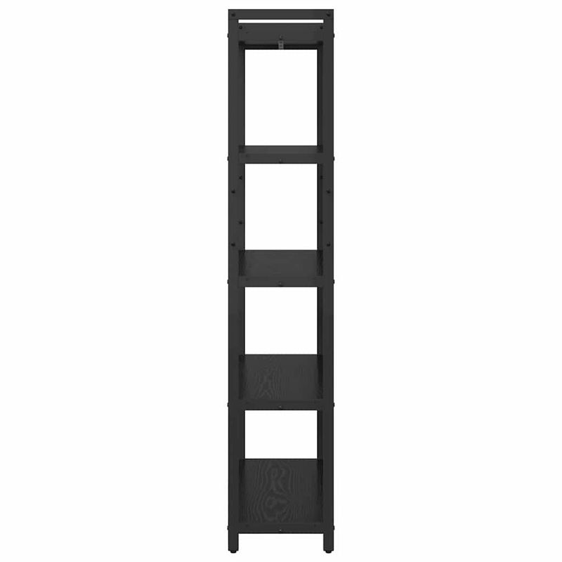Casa si Gradina - Mobilier - Biblioteci si rafturi - Biblioteci - Biblioteca Stejar negru 80 x 30 x 153 cm Lemn compozit - Infinity.ro