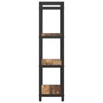 Casa si Gradina - Mobilier - Biblioteci si rafturi - Biblioteci - Biblioteca Lemn vechi 60 x 30 x 118 cm Lemn si otel - Infinity.ro