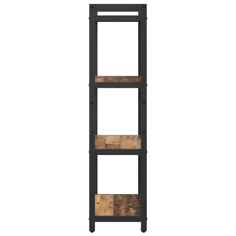 Casa si Gradina - Mobilier - Biblioteci si rafturi - Biblioteci - Biblioteca Lemn vechi 60 x 30 x 118 cm Lemn si otel - Infinity.ro