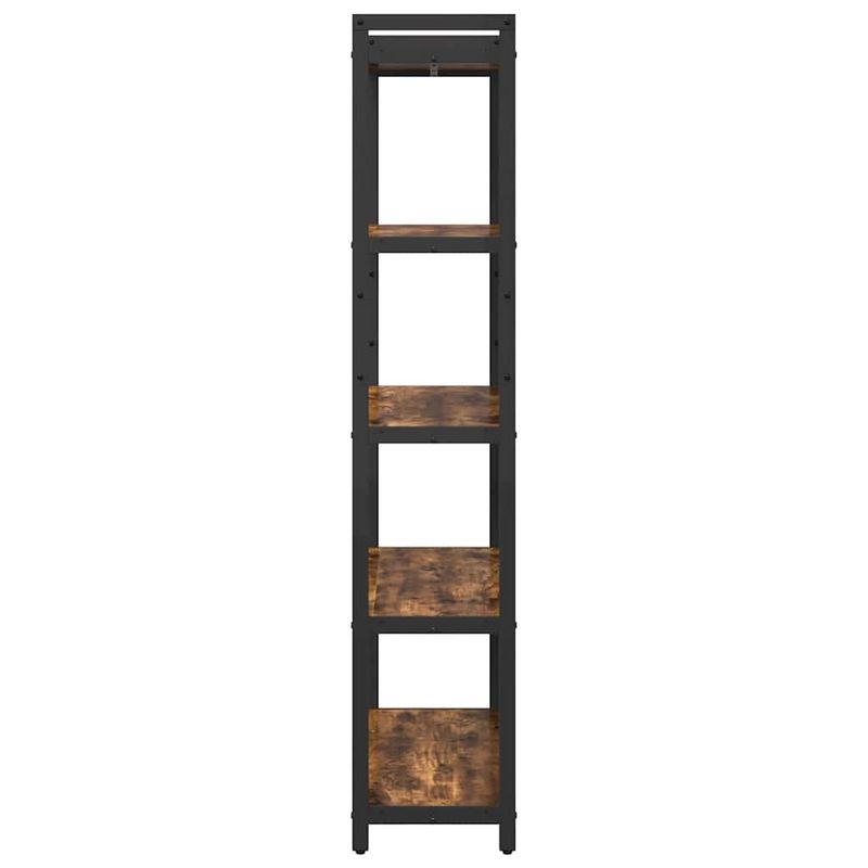 Casa si Gradina - Mobilier - Biblioteci si rafturi - Biblioteci - Biblioteca Stejar afumat 80 x 30 x 153 cm Lemn compozit - Infinity.ro