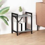 Casa si Gradina - Mobilier - Biblioteci si rafturi - Biblioteci - Biblioteca sonoma gri 40 x 30 x 48.5 cm Lemn compozit - Infinity.ro