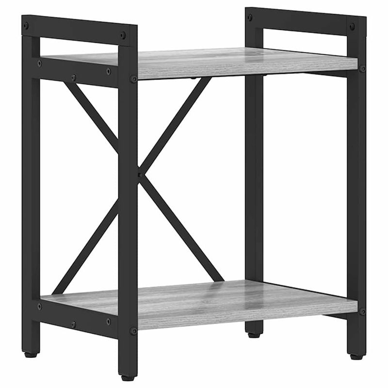 Casa si Gradina - Mobilier - Biblioteci si rafturi - Biblioteci - Biblioteca sonoma gri 40 x 30 x 48.5 cm Lemn compozit - Infinity.ro