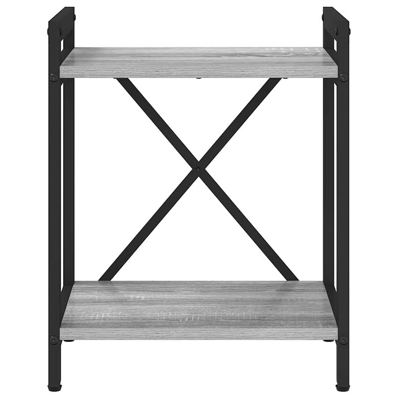 Casa si Gradina - Mobilier - Biblioteci si rafturi - Biblioteci - Biblioteca sonoma gri 40 x 30 x 48.5 cm Lemn compozit - Infinity.ro