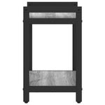 Casa si Gradina - Mobilier - Biblioteci si rafturi - Biblioteci - Biblioteca sonoma gri 40 x 30 x 48.5 cm Lemn compozit - Infinity.ro