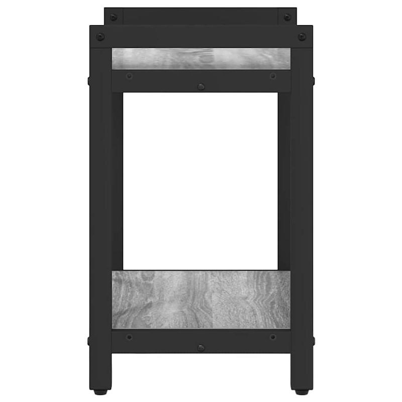Casa si Gradina - Mobilier - Biblioteci si rafturi - Biblioteci - Biblioteca sonoma gri 40 x 30 x 48.5 cm Lemn compozit - Infinity.ro