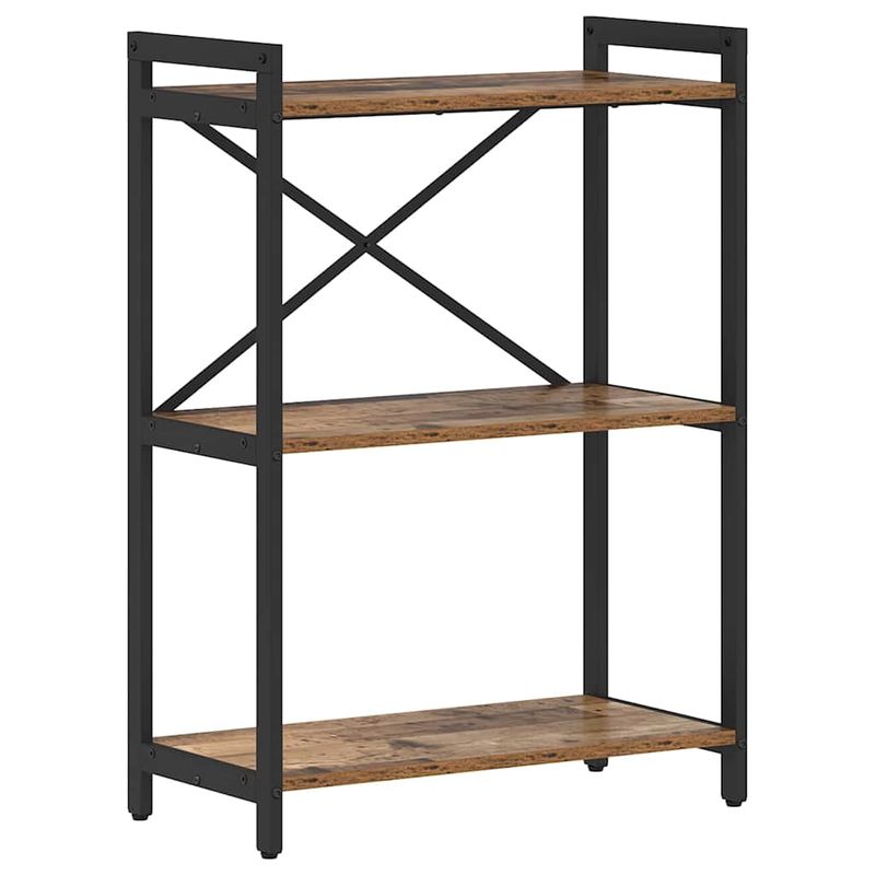 Casa si Gradina - Mobilier - Biblioteci si rafturi - Biblioteci - Biblioteca Lemn vechi 60 x 30 x 83 cm Lemn compozit - Infinity.ro