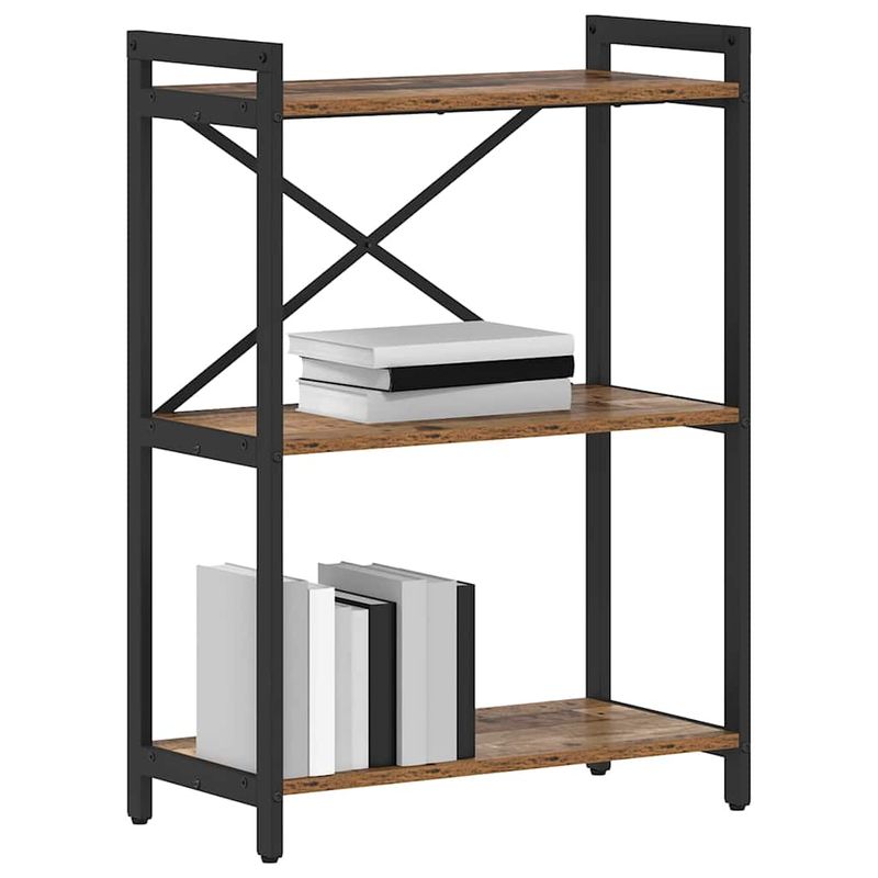 Casa si Gradina - Mobilier - Biblioteci si rafturi - Biblioteci - Biblioteca Lemn vechi 60 x 30 x 83 cm Lemn compozit - Infinity.ro