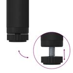 Casa si Gradina - Mobilier - Organizare si depozitare - Cuiere - Suport pentru haine cu rafturi Stejar negru 77 x 30 x 171 cm - Infinity.ro