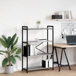 Casa si Gradina - Mobilier - Biblioteci si rafturi - Biblioteci - Biblioteca sonoma gri 80 x 30 x 118 cm Lemn compozit - Infinity.ro