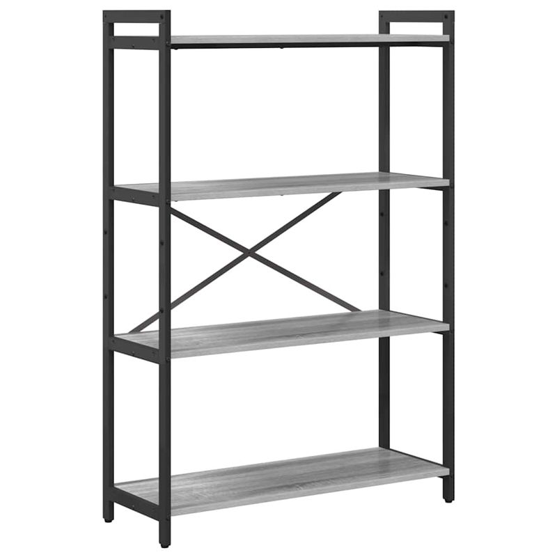 Casa si Gradina - Mobilier - Biblioteci si rafturi - Biblioteci - Biblioteca sonoma gri 80 x 30 x 118 cm Lemn compozit - Infinity.ro