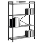 Casa si Gradina - Mobilier - Biblioteci si rafturi - Biblioteci - Biblioteca sonoma gri 80 x 30 x 118 cm Lemn compozit - Infinity.ro