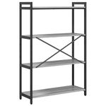 Casa si Gradina - Mobilier - Biblioteci si rafturi - Biblioteci - Biblioteca sonoma gri 80 x 30 x 118 cm Lemn compozit - Infinity.ro