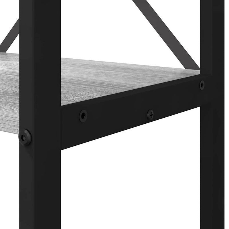 Casa si Gradina - Mobilier - Biblioteci si rafturi - Biblioteci - Biblioteca sonoma gri 80 x 30 x 118 cm Lemn compozit - Infinity.ro
