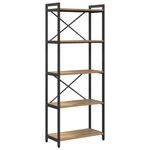 Casa si Gradina - Mobilier - Biblioteci si rafturi - Biblioteci - Biblioteca stejar artizanal 60 x 30 x 153 cm Lemn compozit - Infinity.ro