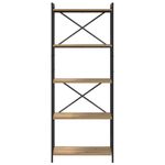 Casa si Gradina - Mobilier - Biblioteci si rafturi - Biblioteci - Biblioteca stejar artizanal 60 x 30 x 153 cm Lemn compozit - Infinity.ro
