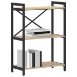 Casa si Gradina - Mobilier - Biblioteci si rafturi - Biblioteci - Biblioteca Stejar sonoma 60 x 30 x 83 cm Lemn compozit - Infinity.ro