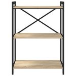 Casa si Gradina - Mobilier - Biblioteci si rafturi - Biblioteci - Biblioteca Stejar sonoma 60 x 30 x 83 cm Lemn compozit - Infinity.ro