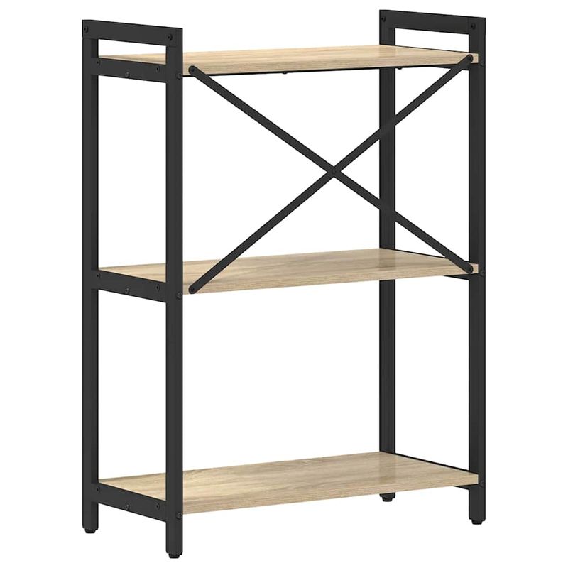 Casa si Gradina - Mobilier - Biblioteci si rafturi - Biblioteci - Biblioteca Stejar sonoma 60 x 30 x 83 cm Lemn compozit - Infinity.ro