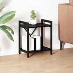 Casa si Gradina - Mobilier - Biblioteci si rafturi - Biblioteci - Biblioteca Stejar negru 40 x 30 x 48.5 cm Lemn compozit - Infinity.ro