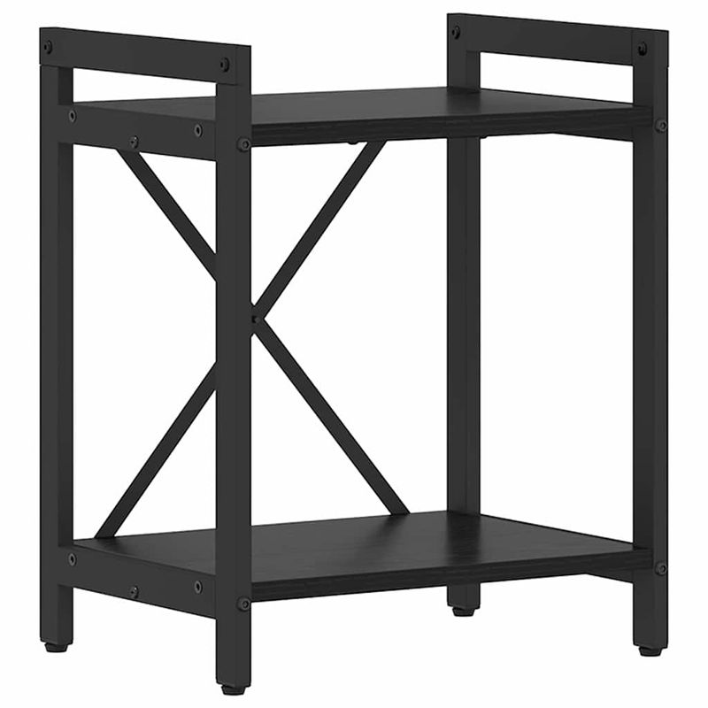Casa si Gradina - Mobilier - Biblioteci si rafturi - Biblioteci - Biblioteca Stejar negru 40 x 30 x 48.5 cm Lemn compozit - Infinity.ro