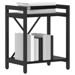 Casa si Gradina - Mobilier - Biblioteci si rafturi - Biblioteci - Biblioteca Stejar negru 40 x 30 x 48.5 cm Lemn compozit - Infinity.ro
