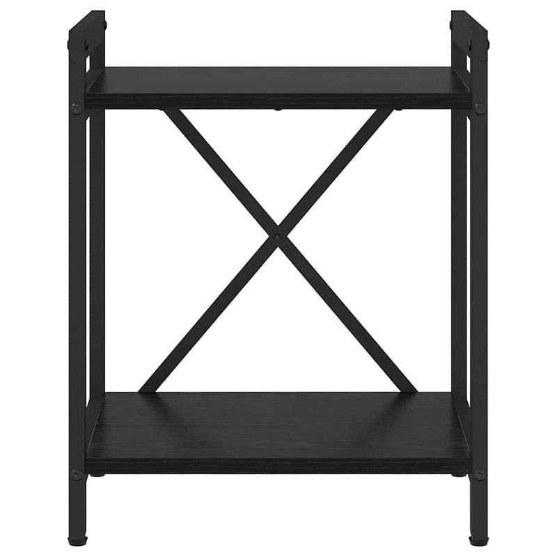 Casa si Gradina - Mobilier - Biblioteci si rafturi - Biblioteci - Biblioteca Stejar negru 40 x 30 x 48.5 cm Lemn compozit - Infinity.ro
