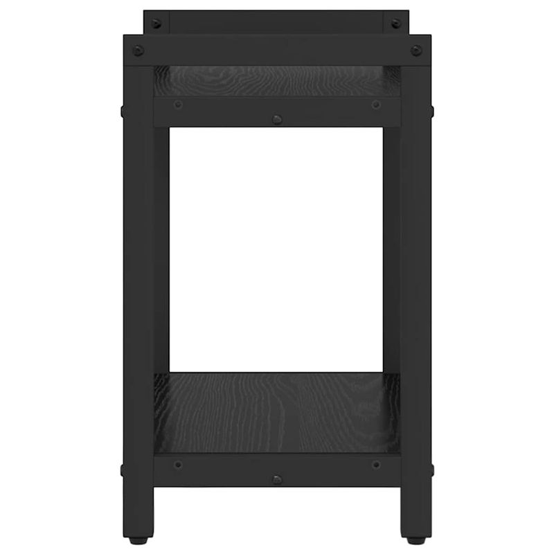 Casa si Gradina - Mobilier - Biblioteci si rafturi - Biblioteci - Biblioteca Stejar negru 40 x 30 x 48.5 cm Lemn compozit - Infinity.ro