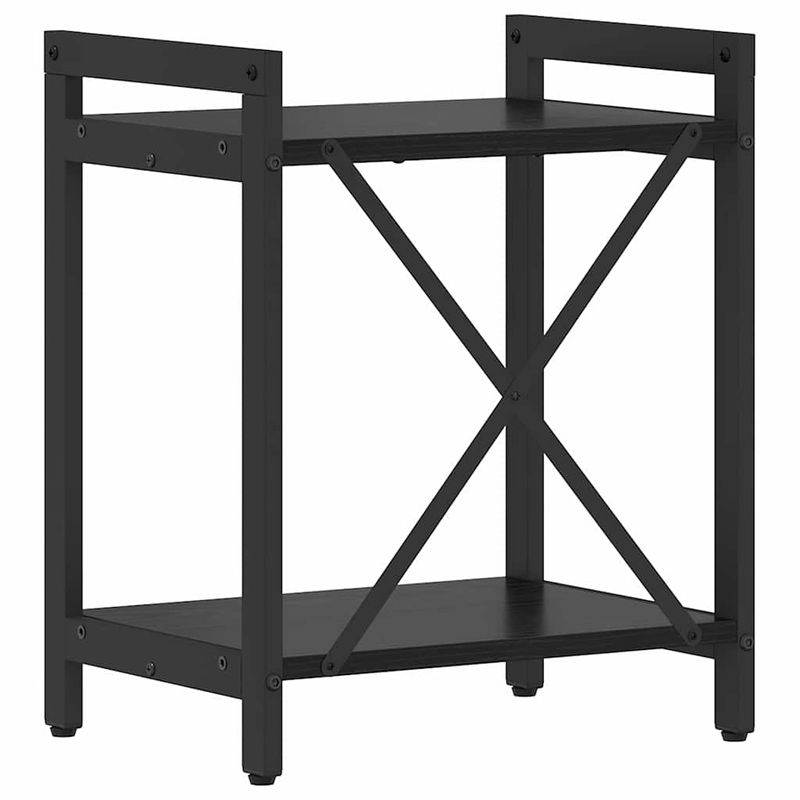 Casa si Gradina - Mobilier - Biblioteci si rafturi - Biblioteci - Biblioteca Stejar negru 40 x 30 x 48.5 cm Lemn compozit - Infinity.ro