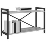 Casa si Gradina - Mobilier - Biblioteci si rafturi - Biblioteci - Biblioteca sonoma gri 80 x 30 x 48.5 cm Lemn compozit - Infinity.ro