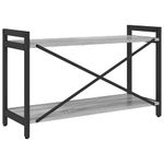 Casa si Gradina - Mobilier - Biblioteci si rafturi - Biblioteci - Biblioteca sonoma gri 80 x 30 x 48.5 cm Lemn compozit - Infinity.ro