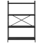 Casa si Gradina - Mobilier - Biblioteci si rafturi - Biblioteci - Biblioteca Stejar negru 80 x 30 x 118 cm Lemn compozit - Infinity.ro