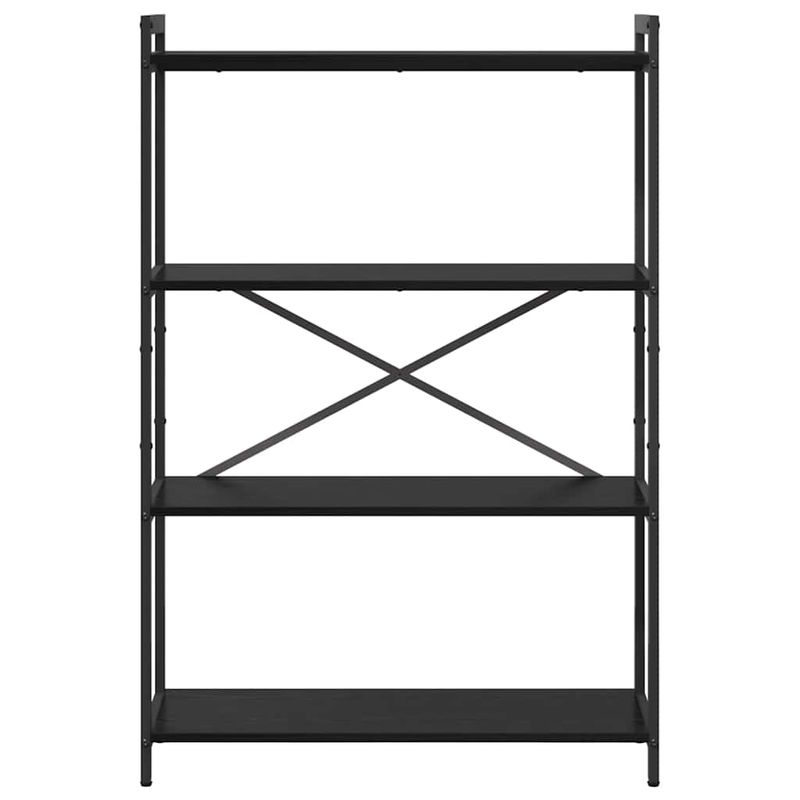 Casa si Gradina - Mobilier - Biblioteci si rafturi - Biblioteci - Biblioteca Stejar negru 80 x 30 x 118 cm Lemn compozit - Infinity.ro
