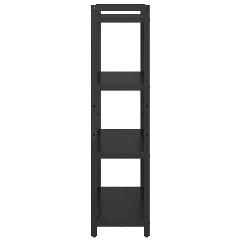 Casa si Gradina - Mobilier - Biblioteci si rafturi - Biblioteci - Biblioteca Stejar negru 80 x 30 x 118 cm Lemn compozit - Infinity.ro