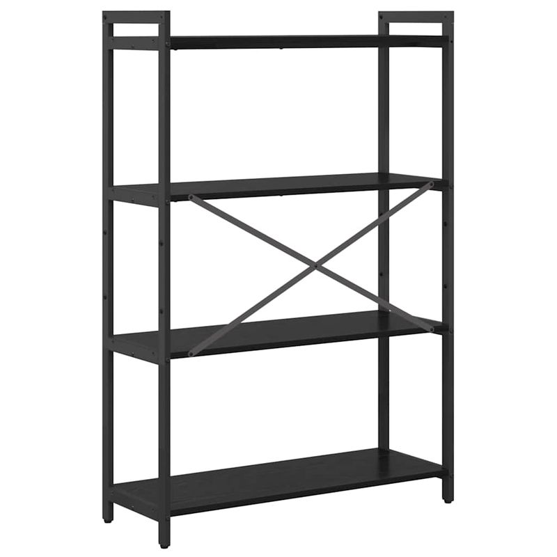 Casa si Gradina - Mobilier - Biblioteci si rafturi - Biblioteci - Biblioteca Stejar negru 80 x 30 x 118 cm Lemn compozit - Infinity.ro