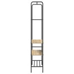 Casa si Gradina - Mobilier - Organizare si depozitare - Cuiere - Suport pentru haine cu rafturi Stejar sonoma 77 x 30 x 171 cm - Infinity.ro