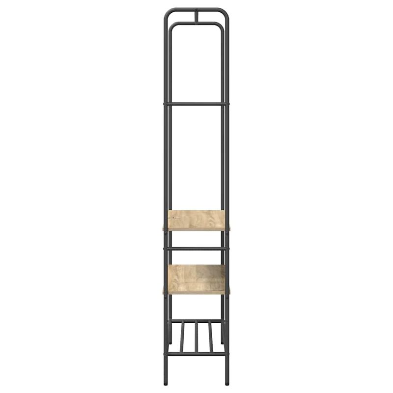 Casa si Gradina - Mobilier - Organizare si depozitare - Cuiere - Suport pentru haine cu rafturi Stejar sonoma 77 x 30 x 171 cm - Infinity.ro