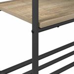 Casa si Gradina - Mobilier - Organizare si depozitare - Cuiere - Suport pentru haine cu rafturi Stejar sonoma 77 x 30 x 171 cm - Infinity.ro