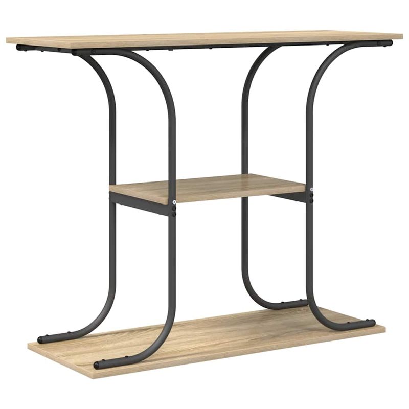 Casa si Gradina - Mobilier - Comode si corpuri - Console - Masa de consola Stejar sonoma 101 x 35 x 80.5 cm Lemn compozit - Infinity.ro