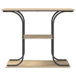 Casa si Gradina - Mobilier - Comode si corpuri - Console - Masa de consola Stejar sonoma 101 x 35 x 80.5 cm Lemn compozit - Infinity.ro