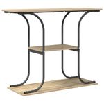 Casa si Gradina - Mobilier - Comode si corpuri - Console - Masa de consola Stejar sonoma 101 x 35 x 80.5 cm Lemn compozit - Infinity.ro