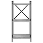 Casa si Gradina - Mobilier - Biblioteci si rafturi - Biblioteci - Biblioteca sonoma gri 40 x 30 x 83 cm Lemn compozit - Infinity.ro