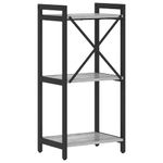 Casa si Gradina - Mobilier - Biblioteci si rafturi - Biblioteci - Biblioteca sonoma gri 40 x 30 x 83 cm Lemn compozit - Infinity.ro