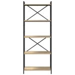 Casa si Gradina - Mobilier - Biblioteci si rafturi - Biblioteci - Biblioteca Stejar sonoma 60 x 30 x 153 cm Lemn compozit - Infinity.ro