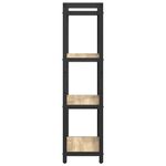 Casa si Gradina - Mobilier - Biblioteci si rafturi - Biblioteci - Biblioteca Stejar sonoma 60 x 30 x 118 cm MDF si Otel - Infinity.ro