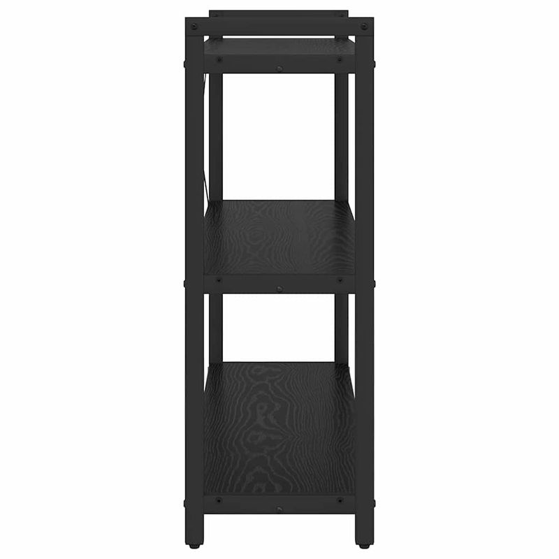 Casa si Gradina - Mobilier - Biblioteci si rafturi - Biblioteci - Biblioteca Stejar negru 80 x 30 x 83 cm Lemn compozit - Infinity.ro