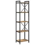 Casa si Gradina - Mobilier - Biblioteci si rafturi - Biblioteci - Biblioteca stejar artizanal 40 x 30 x 153 cm Lemn compozit - Infinity.ro