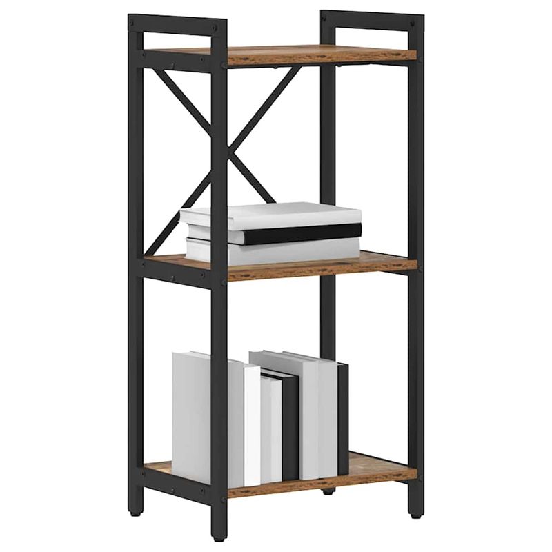 Casa si Gradina - Mobilier - Biblioteci si rafturi - Biblioteci - Biblioteca Lemn vechi 40 x 30 x 83 cm Lemn compozit - Infinity.ro