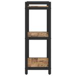 Casa si Gradina - Mobilier - Biblioteci si rafturi - Biblioteci - Biblioteca Lemn vechi 40 x 30 x 83 cm Lemn compozit - Infinity.ro