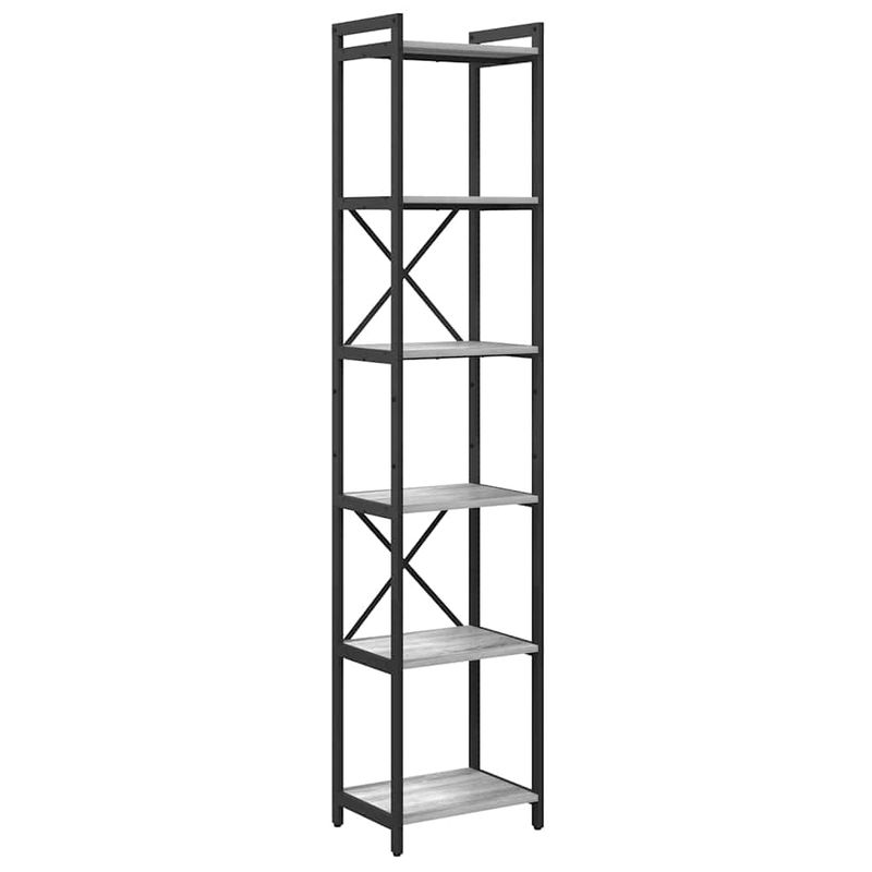 Casa si Gradina - Mobilier - Biblioteci si rafturi - Biblioteci - Biblioteca sonoma gri 40 x 30 x 188 cm Lemn compozit - Infinity.ro